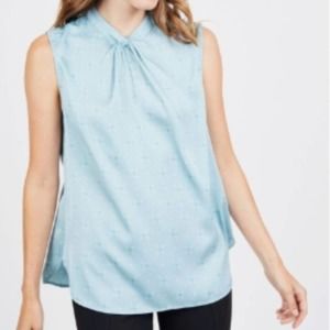 August 1 Eight Twist Neck Tank M NWOT